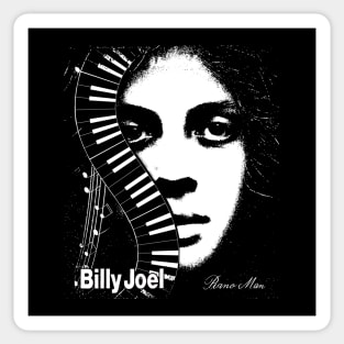 billy  Joel  vintage piano Sticker